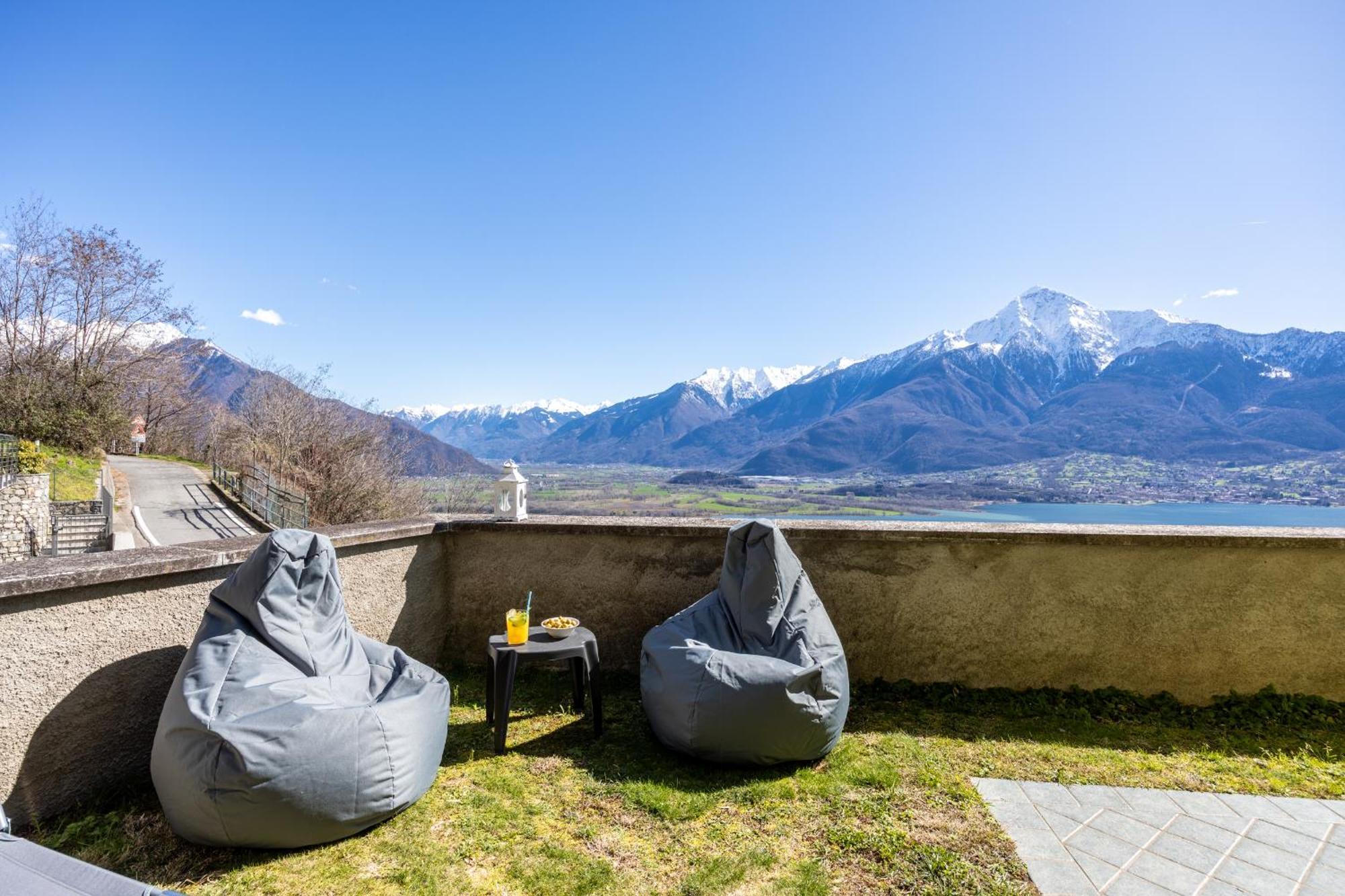 Lago Di Como - Luxury Panoramic Garden - Free Wifi Villa Gera Lario Exterior foto